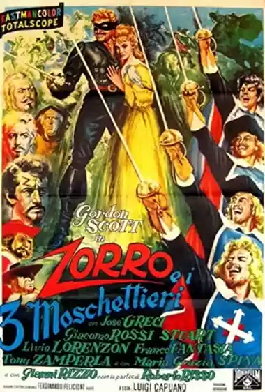 Download do filme: Zorro e os 3 Mosqueteiros